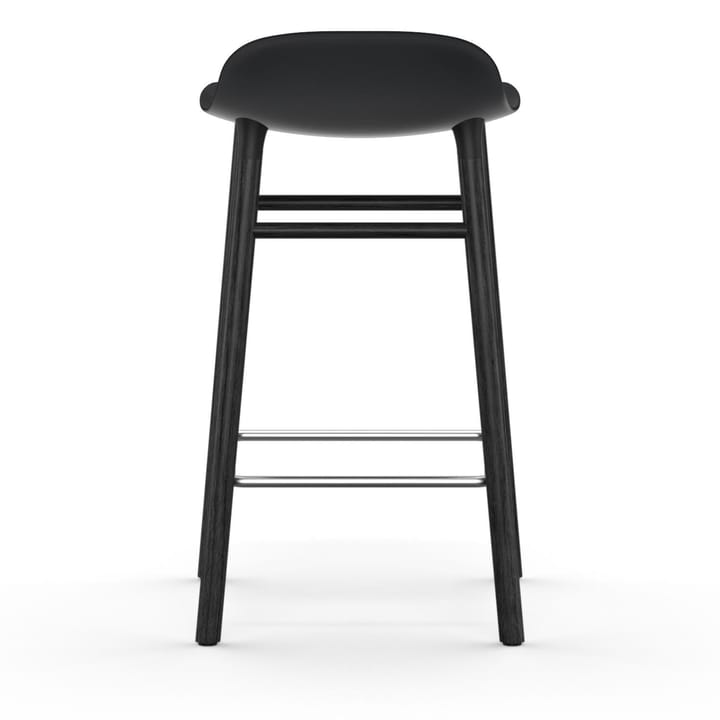 Form チェア バースツール varnished オークレッグ 65 cm, Black Normann Copenhagen | ノーマンコペンハーゲン