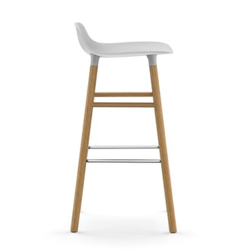 Form バースツール オークレッグ - White - Normann Copenhagen | ノーマンコペンハーゲン