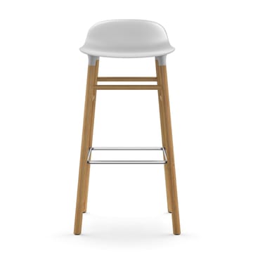 Form バースツール オークレッグ - White - Normann Copenhagen | ノーマンコペンハーゲン