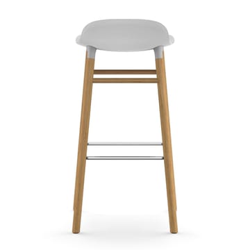 Form バースツール オークレッグ - White - Normann Copenhagen | ノーマンコペンハーゲン