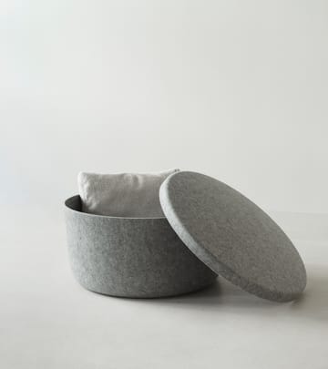 Hide 収納 large オットマン - Grey - Normann Copenhagen | ノーマンコペンハーゲン