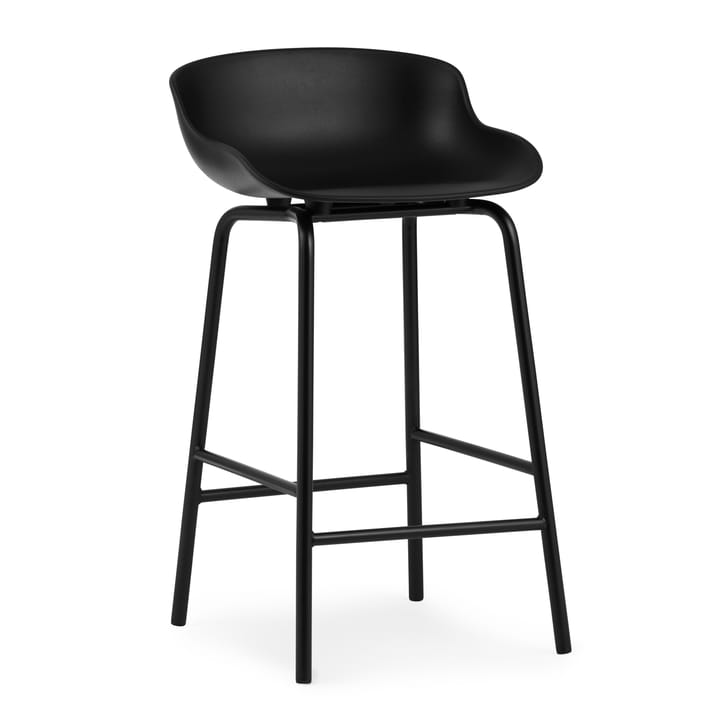 Hyg barstool metal legs 65 cm - Black - Normann Copenhagen | ノーマンコペンハーゲン