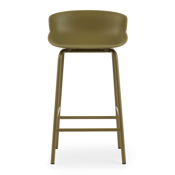 Hyg barstool metal legs 65 cm, Olive green Normann Copenhagen | ノーマンコペンハーゲン