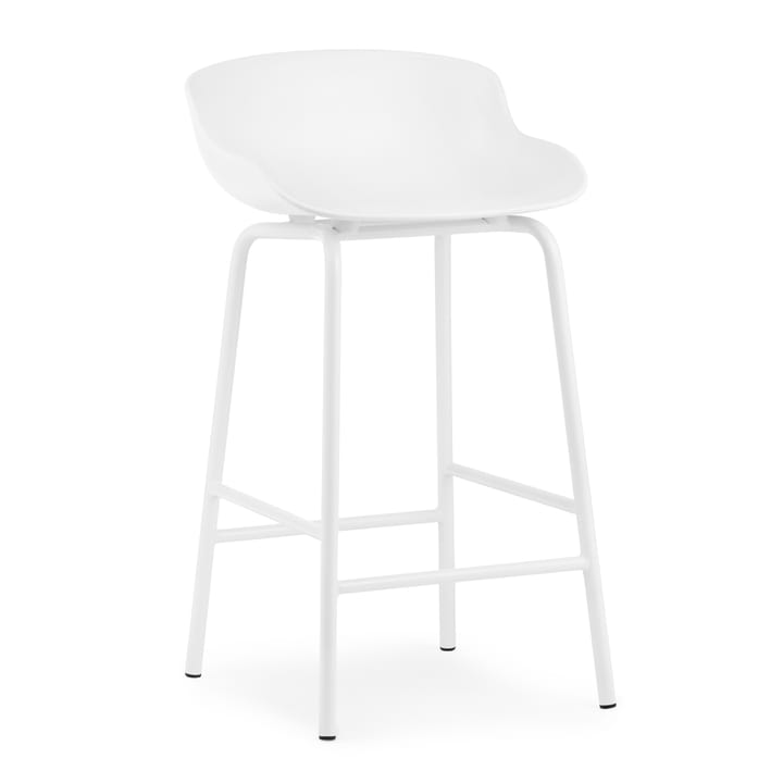 Hyg barstool metal legs 65 cm - White - Normann Copenhagen | ノーマンコペンハーゲン