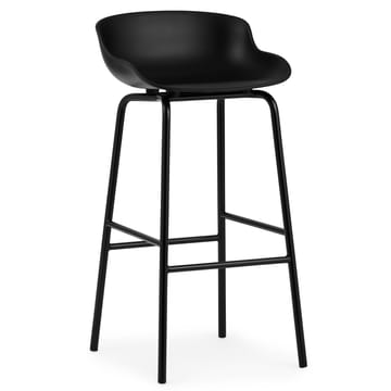 Hyg barstool metal legs 75 cm - Black - Normann Copenhagen | ノーマンコペンハーゲン