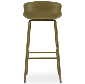 Hyg barstool metal legs 75 cm - Olive-green - Normann Copenhagen | ノーマンコペンハーゲン