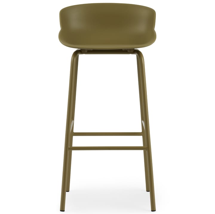 Hyg barstool metal legs 75 cm, Olive-green Normann Copenhagen | ノーマンコペンハーゲン