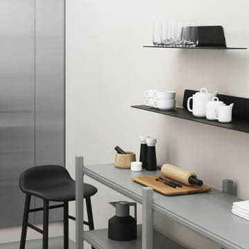 Jet シェルフ - Black, aluminium, 160 cm - Normann Copenhagen | ノーマンコペンハーゲン