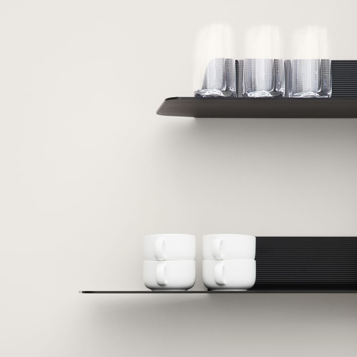 Jet シェルフ, Black, aluminium, 160 cm Normann Copenhagen | ノーマンコペンハーゲン