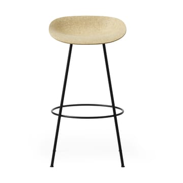 Mat バースツール 65 cm - Hemp-black steel - Normann Copenhagen | ノーマンコペンハーゲン