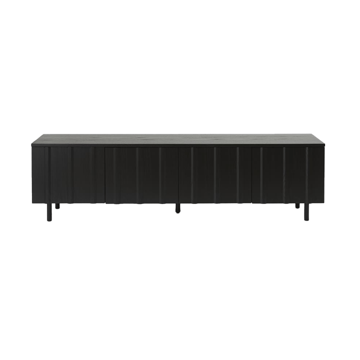 Rib サイドボード low - Soft Black - Normann Copenhagen | ノーマンコペンハーゲン