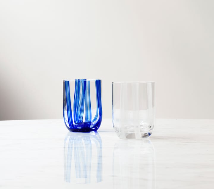 Stripe グラス 39 cl, White Stripes Normann Copenhagen | ノーマンコペンハーゲン