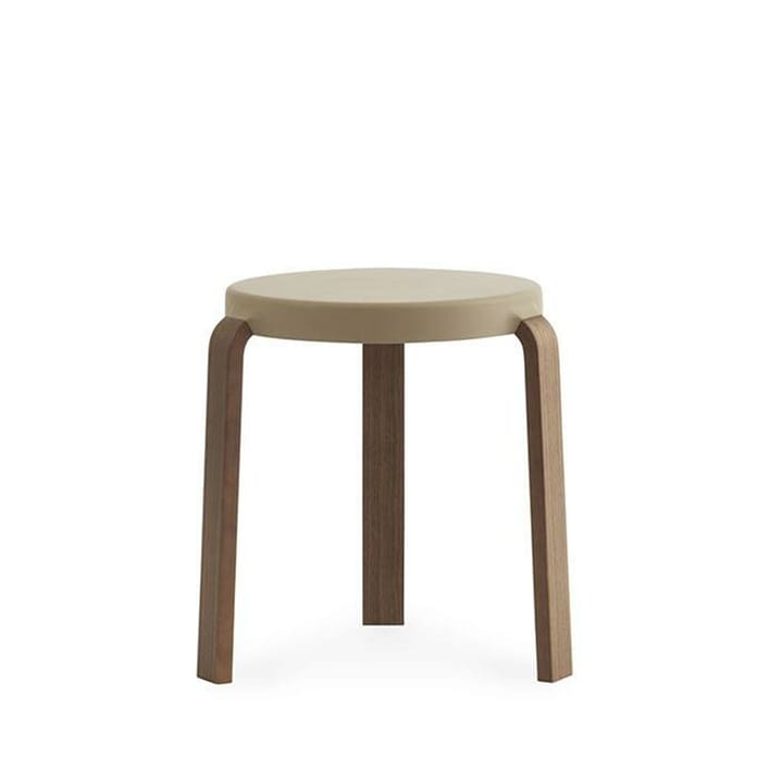 Tap スツール - Sand, walnut legs - Normann Copenhagen | ノーマンコペンハーゲン