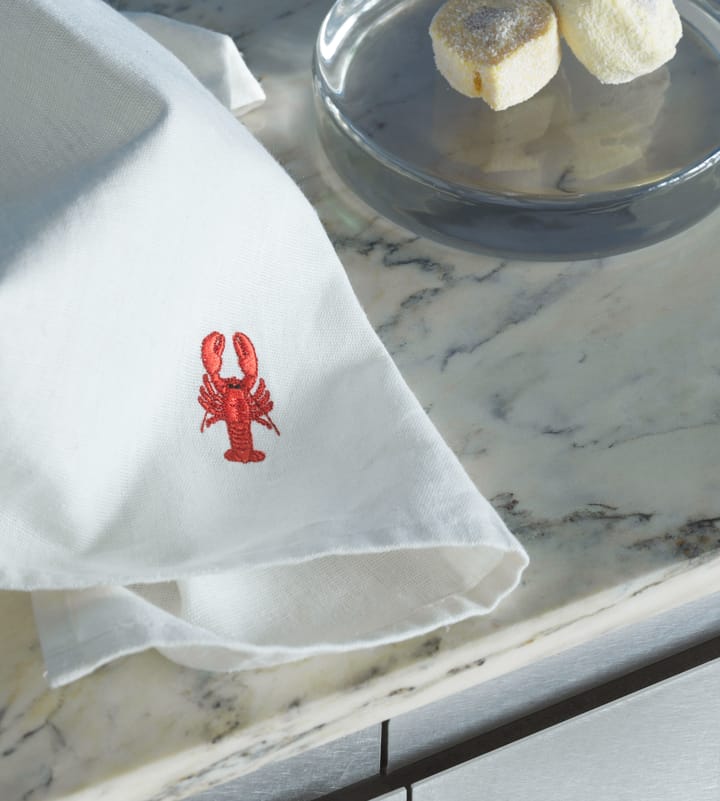 Yummy キッチンタオル 50x70 cm, Lobster Normann Copenhagen | ノーマンコペンハーゲン