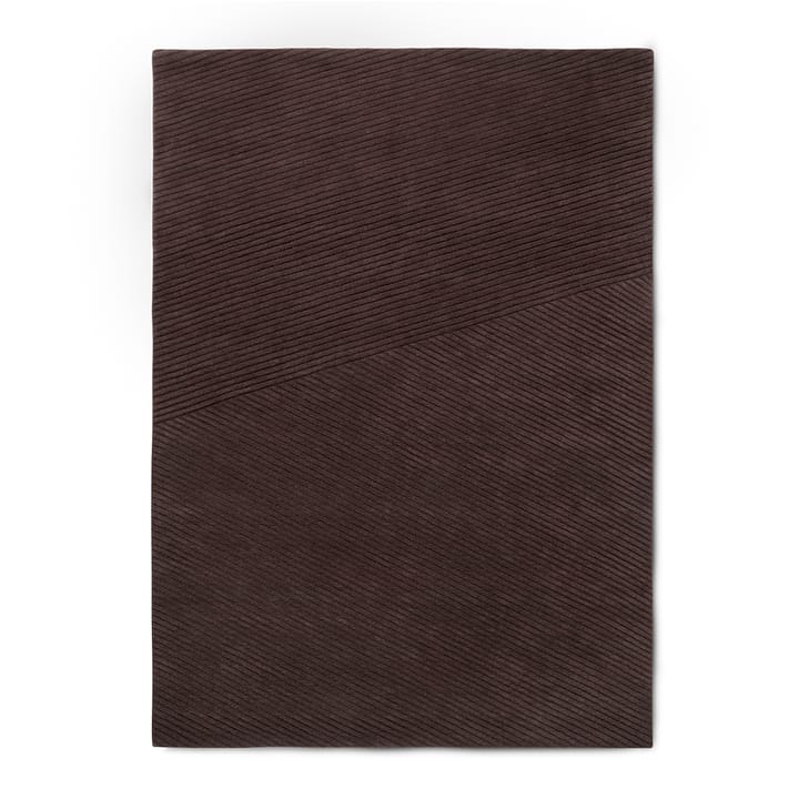 Row ラグ medium 170x240 cm - Dark-brown - Northern | ノーザン