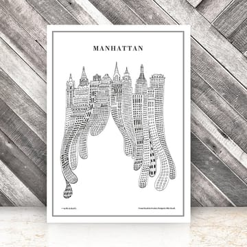 Manhattan ポスター - 50x70 cm - Olle Eksell | オーレ エクセル