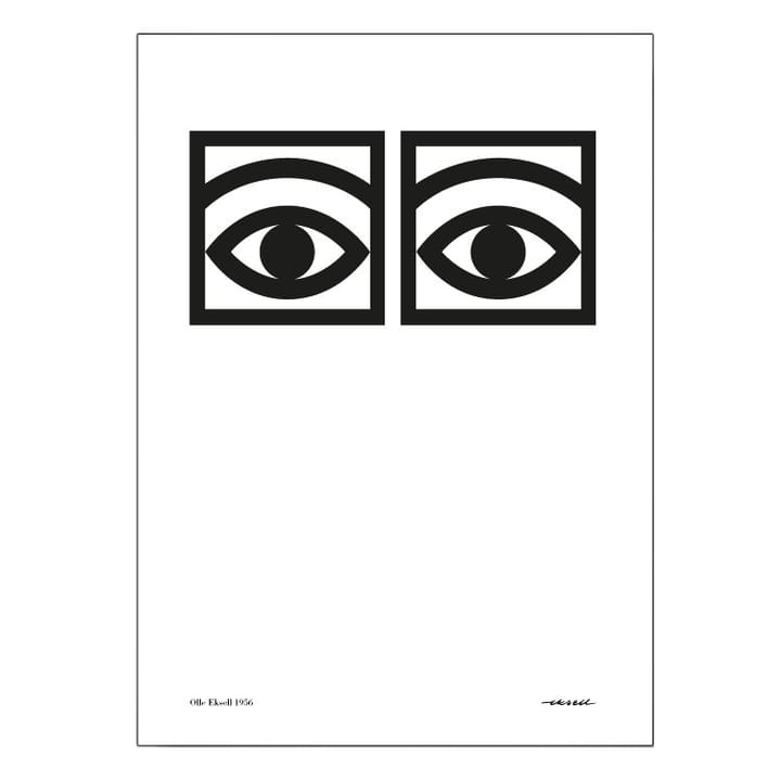 Ögon one-eye ポスター, 50x70 cm Olle Eksell | オーレ エクセル