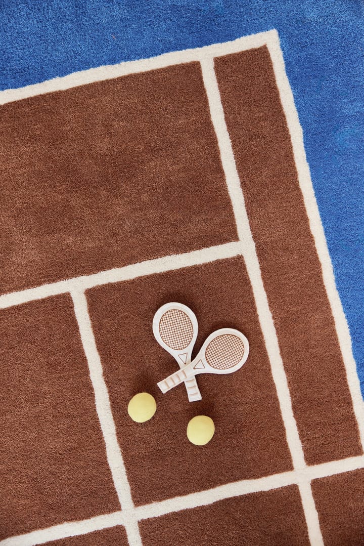 Tennis マット, Caramel-Optic blue, 88x150 cm OYOY | オイオイ