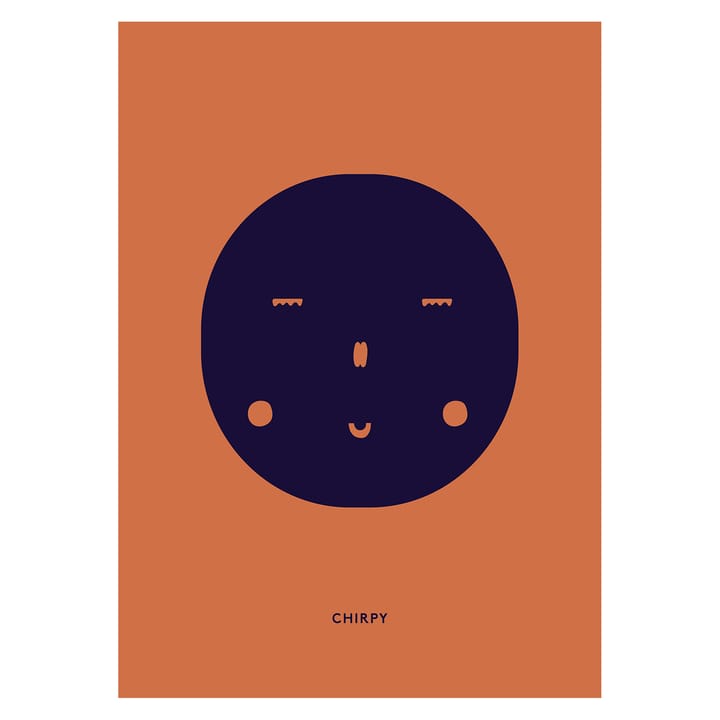 Chirpy Feeling ポスター, 50x70 cm Paper Collective | ペーパーコレクティブ