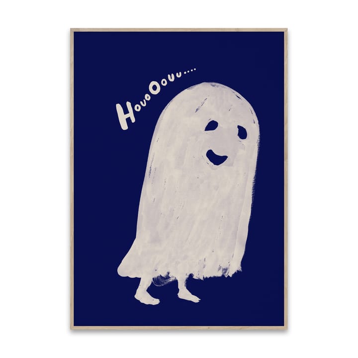 HouoOouu white ポスター, 50x70 cm Paper Collective | ペーパーコレクティブ