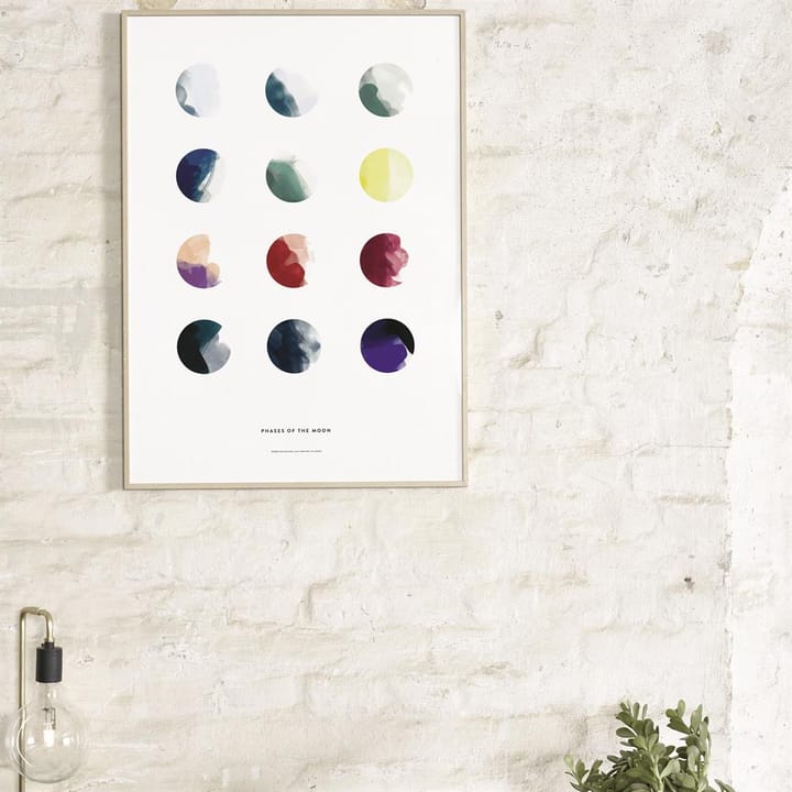 Moon phases ポスター, 50x70 cm Paper Collective | ペーパーコレクティブ