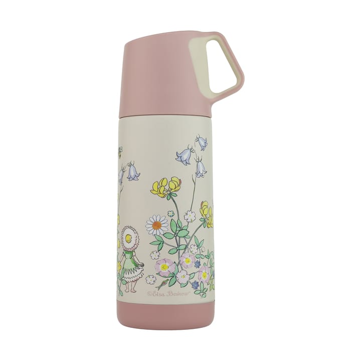 Elsa Beskow Blomsterfesten サーモス 35 cl - White - Rätt Start | ラットスタート