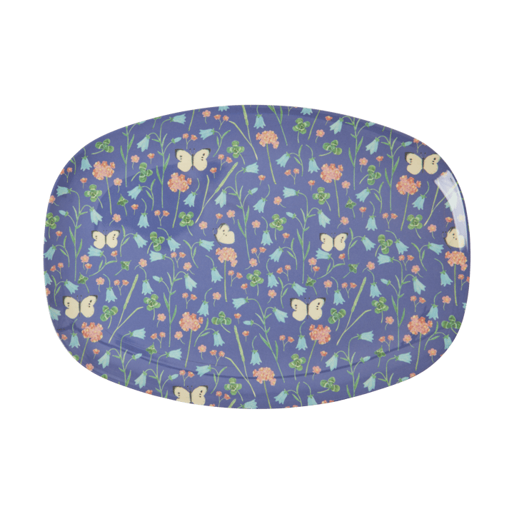 Rice メラミン プレート 22x30 cm - Navy Blue - RICE | ラ�イス