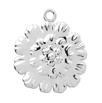 Ball flower クリスマスオーナメント 6.5 cm - Silver-plated - Rosendahl | ロゼンダール