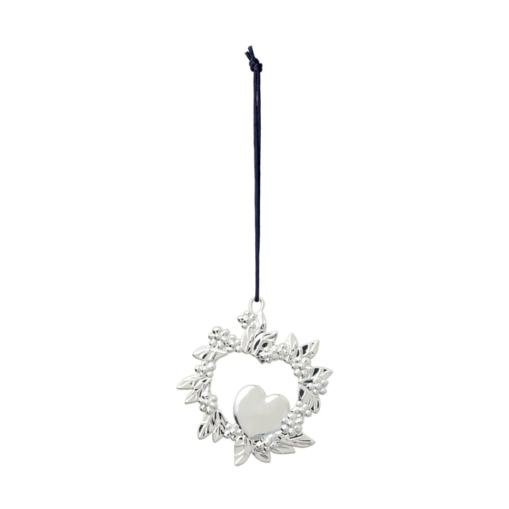 Wild Heart クリスマスオーナメント 8 cm - Silver-plated - Rosendahl | ロゼンダール