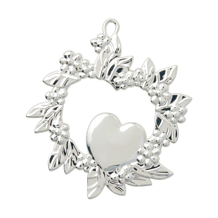 Wild Heart クリスマスオーナメント 8 cm, Silver-plated Rosendahl | ロゼンダール