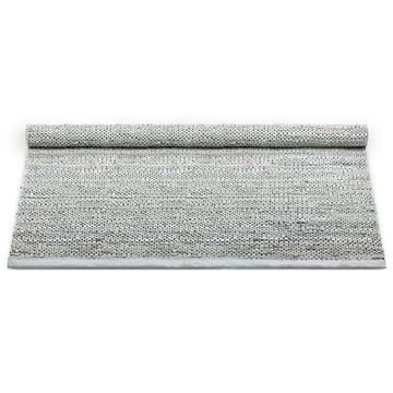 レザー ラグ  140x200 cm - light grey (light grey) - Rug Solid | ラグソリッド