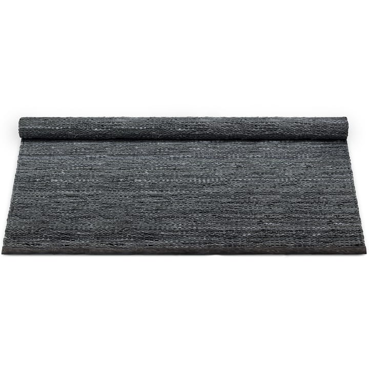 レザー ラグ  200x300 cm, Dark grey (dark grey) Rug Solid | ラグソリッド