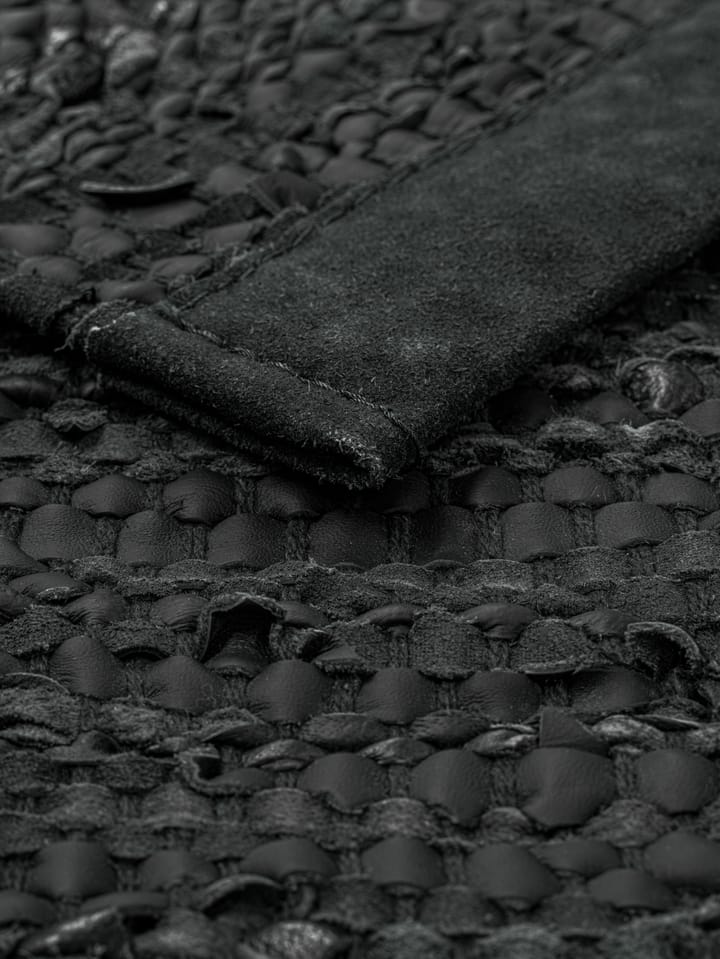 レザー ラグ  200x300 cm, Dark grey (dark grey) Rug Solid | ラグソリッド