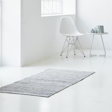 レザー ラグ  65x135 cm - light grey (light grey) - Rug Solid | ラグソリッド