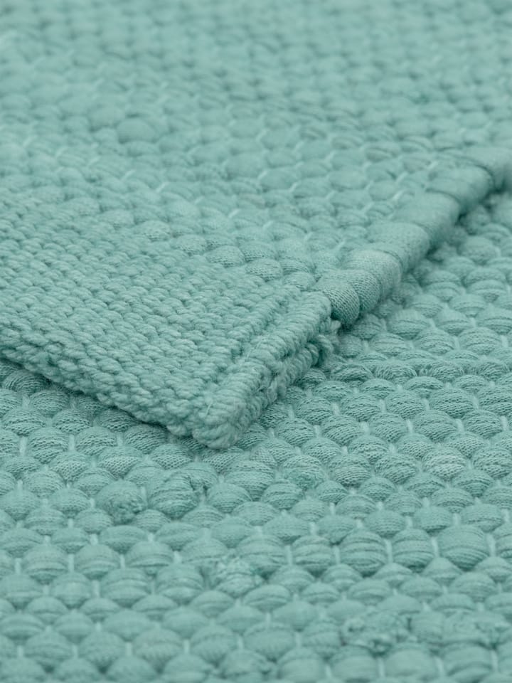 コットンラグ  75x300 cm, Dusty jade Rug Solid | ラグソリッド