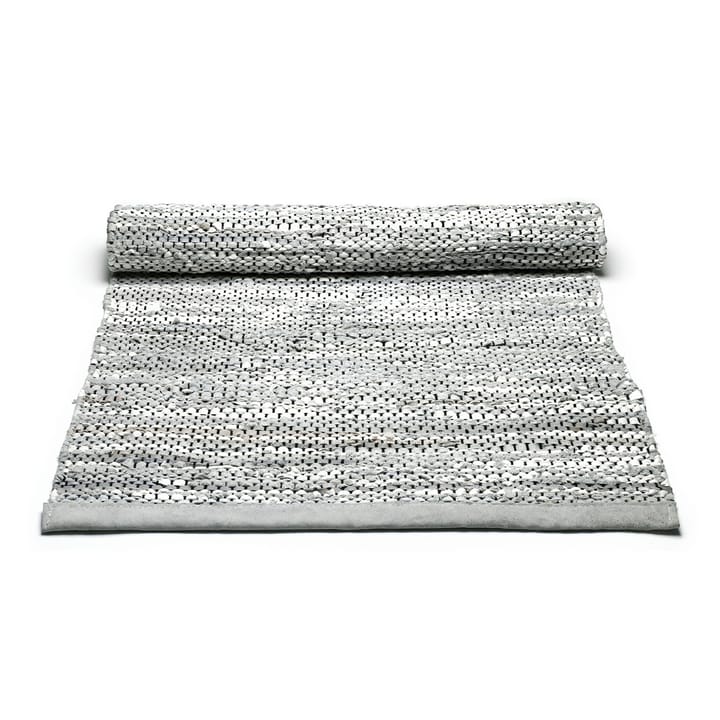 レザー ラグ  75x300 cm, light grey (light grey) Rug Solid | ラグソリッド