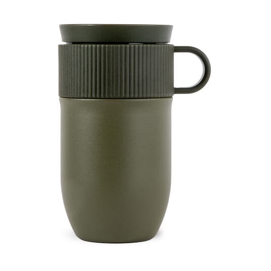 Ted car mug サーモスマグ 28 cm - Green - Sagaform | サガフォルム