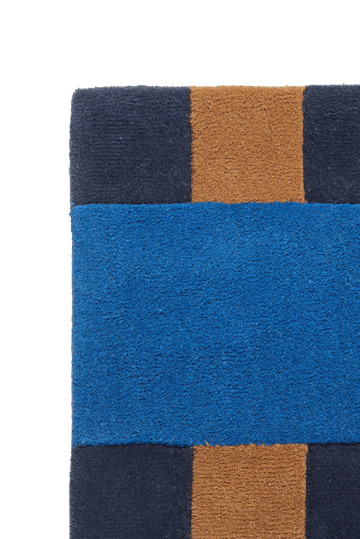 Aisles ウールカーペット - Blue, 170x240 cm - Scandi Living | スカンジリビング