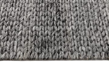 Braided ウールカーペット dark grey - 200x300 cm - Scandi Living | スカンジリビング