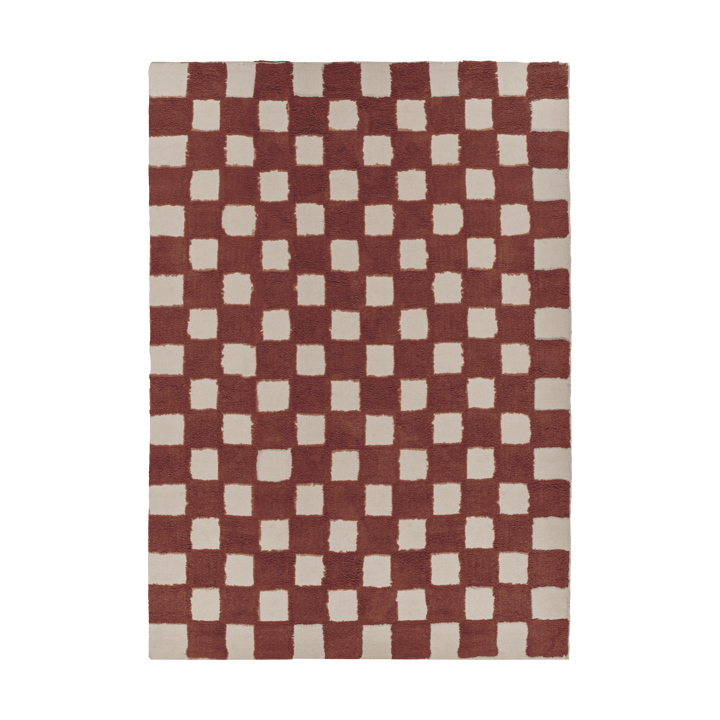 Checker プレイマット 170x240 cm - Cocoa - Scandi Living | スカンジリビング