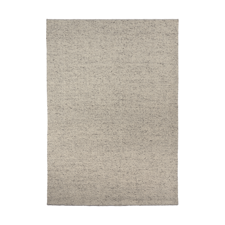 Furrow ウールラグ natural white/grey, 170x240 cm Scandi Living | スカンジリビング