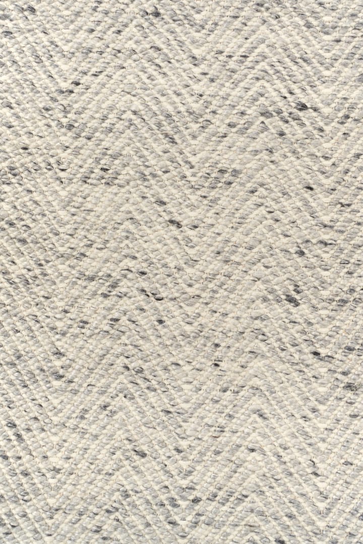 Furrow ウールラグ natural white/grey, 170x240 cm Scandi Living | スカンジリビング