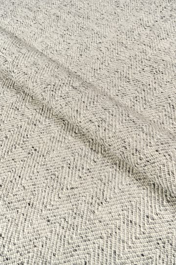 Furrow ウールラグ natural white/grey - 170x240 cm - Scandi Living | スカンジリビング