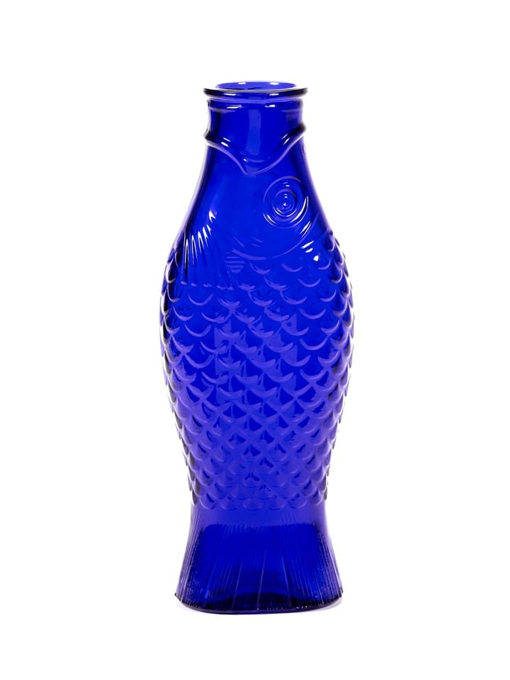 Fish and Fish グラス ボトル 85 cl, Cobalt blue Serax | セラックス