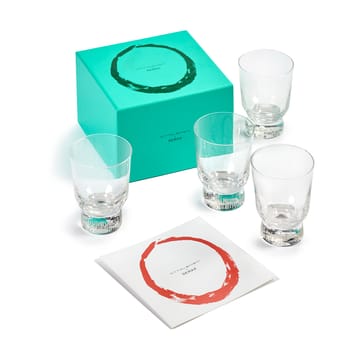 Ottolenghi Feast グラス 33 cl 4個セット - Stripes sandblasted - Serax | セラックス