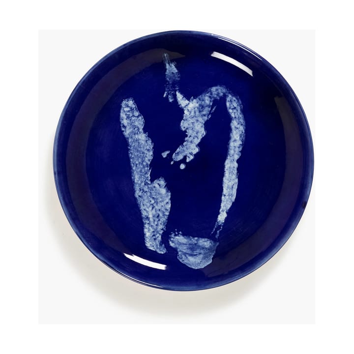 Ottolenghi Feast プレート S Ø19 cm 2枚セット - Dark blue-pepper white - Serax | セラックス