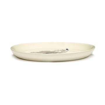 Ottolenghi Feast プレート S Ø19 cm 2枚セット - White-artichoke blue - Serax | セラックス