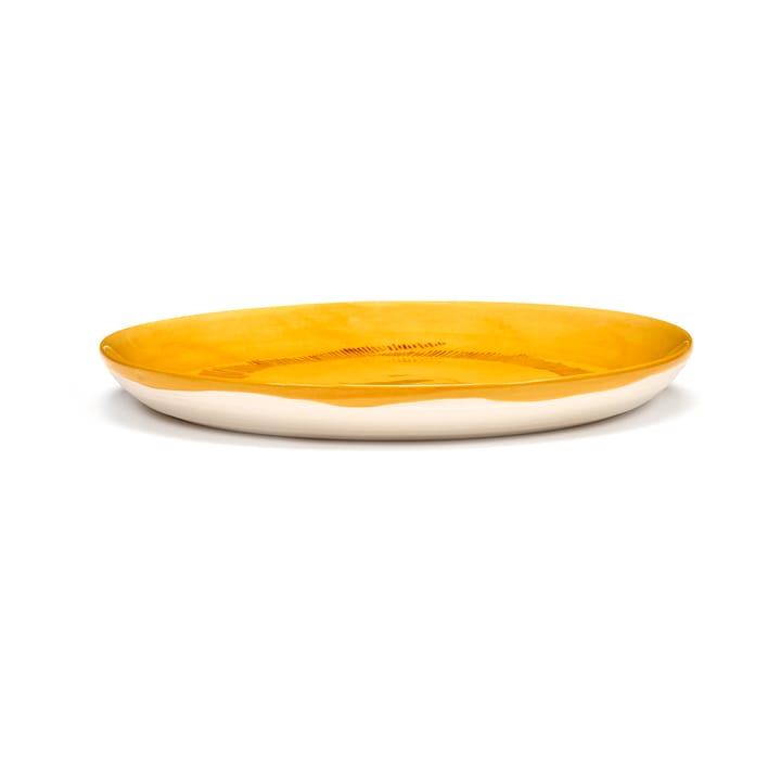 Ottolenghi Feast プレート S Ø19 cm 2枚セット - Yellow stripes-red - Serax | セラックス