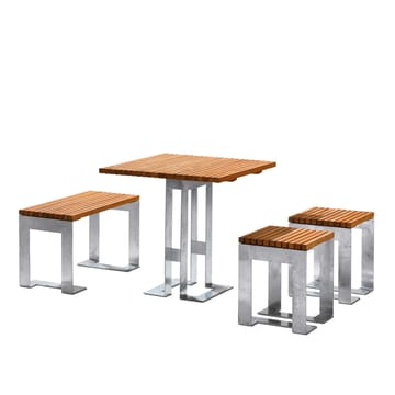 Paus ベンチ - Oak. galvanised stand - SMD Design | SMD Design