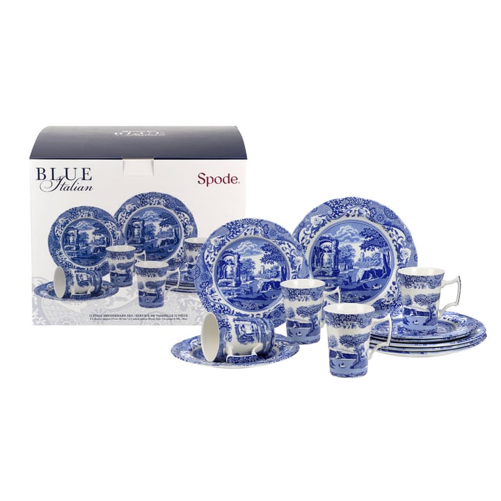 ブル― イタリアン 12 ピース セット, 12 pieces Spode | スポード